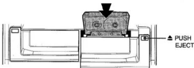 AIWA NSX-DST717 - Insert the tape to be recorded on into deck 2. - 1