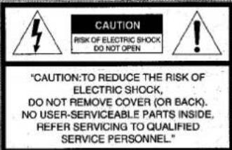 AIWA NSX-AJ203 - WARNING - 1