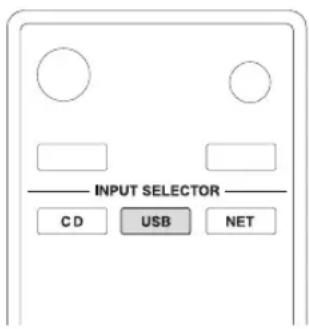INPUT SELECTOR CD USB NET