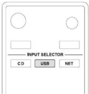 INPUT SELECTOR CD USB NET