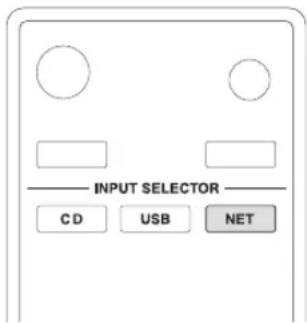 INPUT SELECTOR CD USB NET