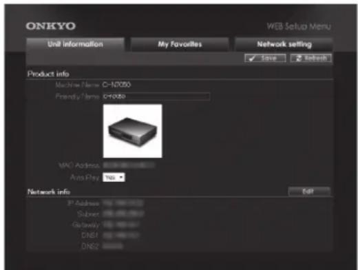 ONKYO C-N7050S - Bevor Sie den Vorgang starten - 2