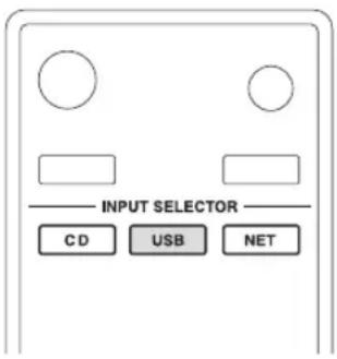 INPUT SELECTOR CD USB NET