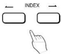 JVC XL-V130BK - Skipping to a desired index (XL-V230BK Only) (for a disc with INDEX) - 1