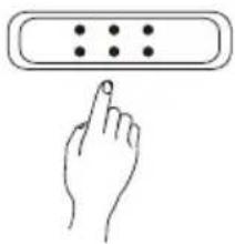 DENVER DMP 385 - Inserting a disc - 1