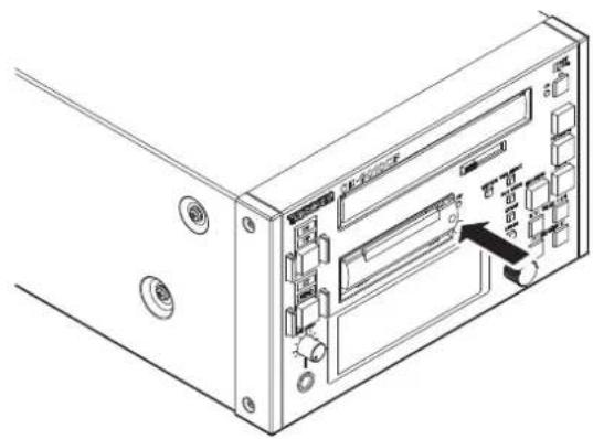 TASCAM CD-9010 - Using the security screw - 1