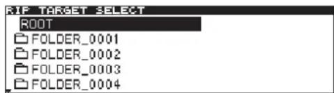 RIF TARGET SELECT ROOT FOLDER_0001 FOLDER_0002 FOLDER_0003 FOLDER_0004