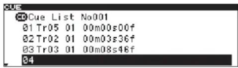 CUE CDue List No001 01 Tr05 01 00m00s00f 02 Tr02 01 00m03s36f 03 Tr03 01 00m08s46f 04
