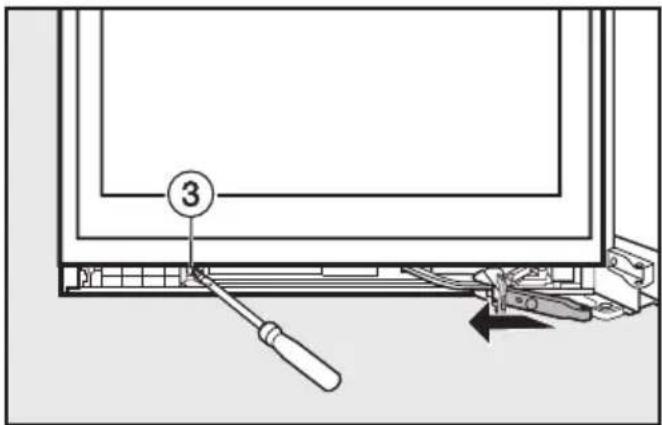 MIELE KFN 14947 SDE - Türanschlag wechseln - 4