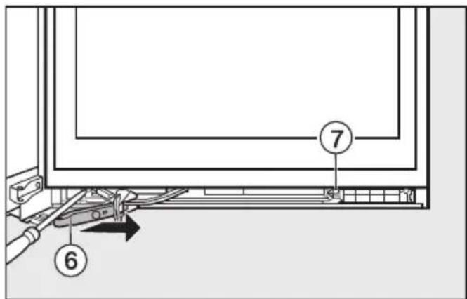 MIELE KFN 14947 SDE - Türanschlag wechseln - 2