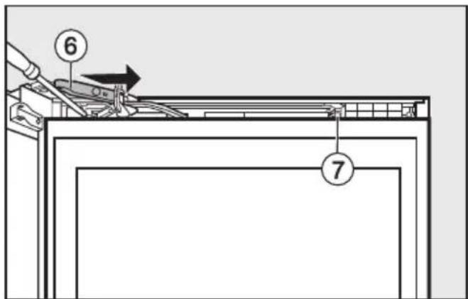 MIELE KFN 14947 SDE - Türanschlag wechseln - 1
