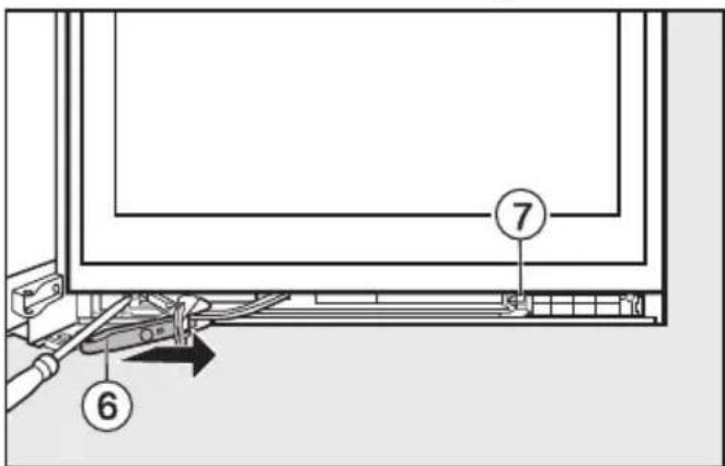 MIELE KFN 14943 SDE - Türanschlag wechseln - 2
