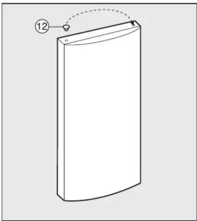 MIELE KFN 14943 SDE - Untere Gerätetür abnehmen: - 2