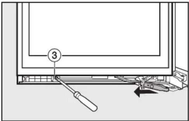 MIELE KFN 14943 SDE - Türanschlag wechseln - 4