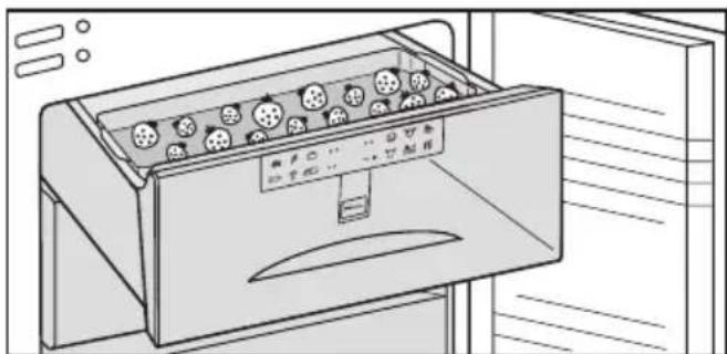 MIELE KFN 14927 SD ED CS - Gefriertablett nutzen - 1