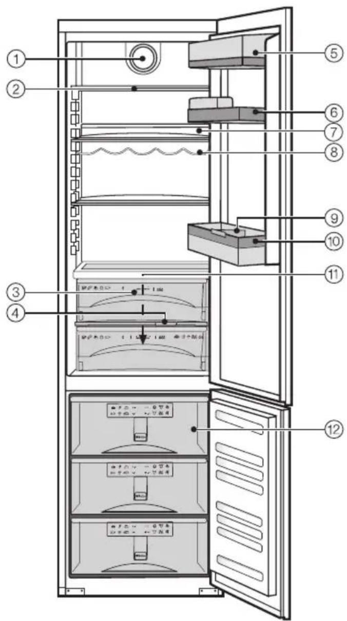MIELE KFN 14927 SD ED CS - Inhalt - 2