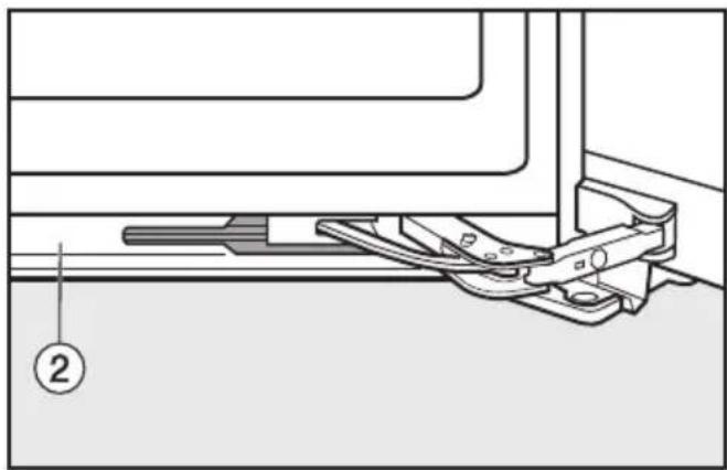MIELE KFN 14842 SD ED CS-1 - Untere Gerätetür abnehmen: - 9