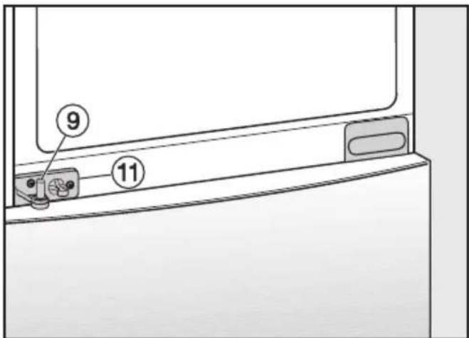 MIELE KFN 14842 SD ED CS-1 - Untere Gerätetür abnehmen: - 4