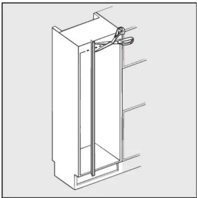 MIELE KF 880 iN-1 - Türanschlag wechseln - 5