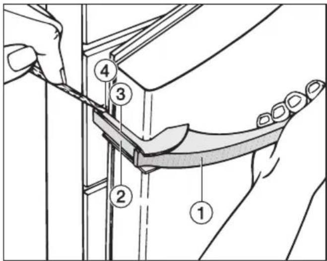 MIELE KF 8767 S ED - Türgriffe abnehmen: - 1
