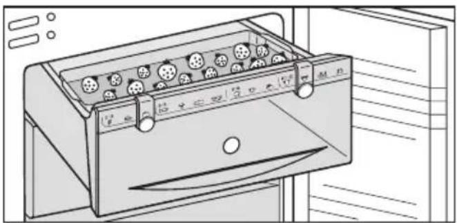 MIELE KF 8767 S ED - Gefriertablett nutzen - 1