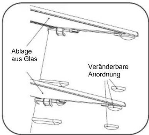 HISENSE MKGNF 536 - Ablageplatte aus Glas - 2