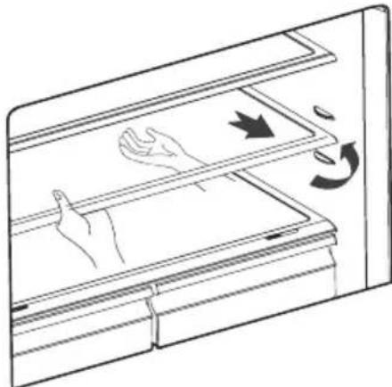 HISENSE MKGNF 536 - Ablageplatte aus Glas - 1