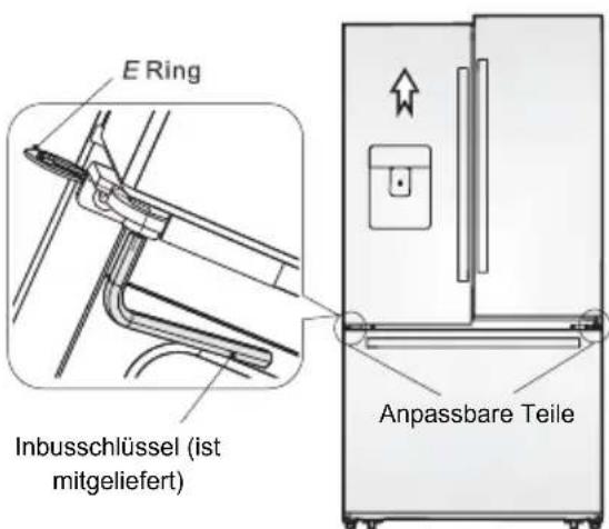HISENSE MKGNF 536 - Anpassung der Türen - 1