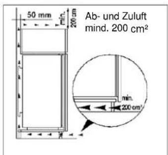 BOMANN VSE 328 - Einbau des Gerätes - 2