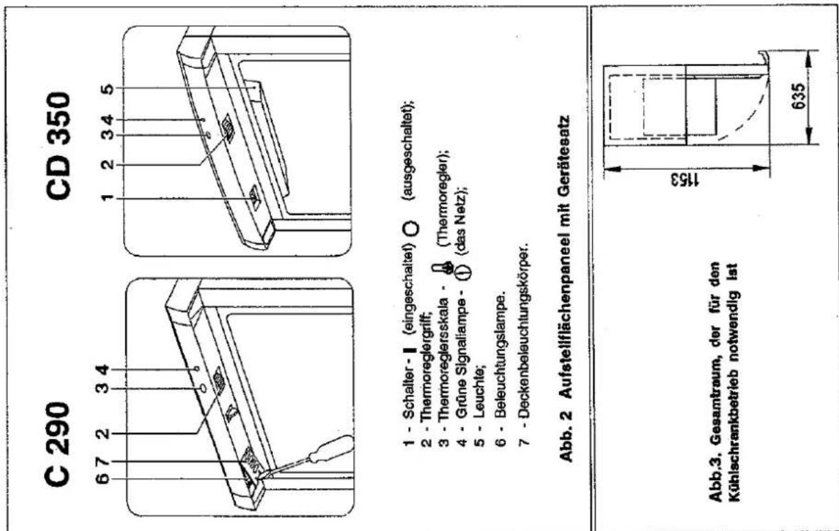BOMANN KSW 350 - KÜHLSCHRANKAUFBAU - 5