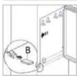 BOMANN KSE 337 - Reverse the freezer door openingReverse the freezer door opening - 6