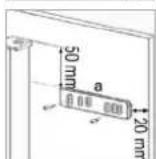 BOMANN KSE 337 - Reverse the freezer door openingReverse the freezer door opening - 8