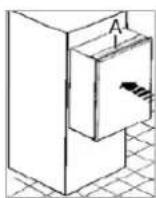 BOMANN KSE 337 - Reverse the freezer door openingReverse the freezer door opening - 4