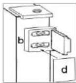 BOMANN KSE 337 - Reverse the freezer door openingReverse the freezer door opening - 12