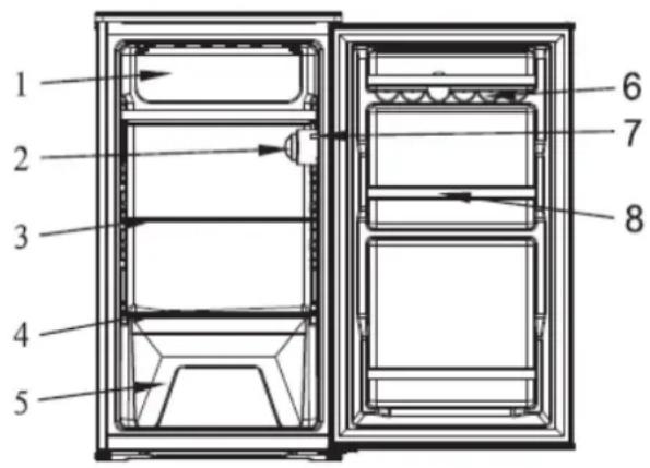 BOMANN KS 128 - GERÄTEBESCHREIBUNG - 1