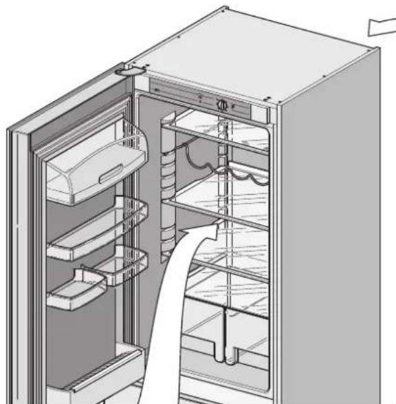 SMEG F 32 PVAS - Vorbereitung des Gerätes für die Inbetriebnahme - 1