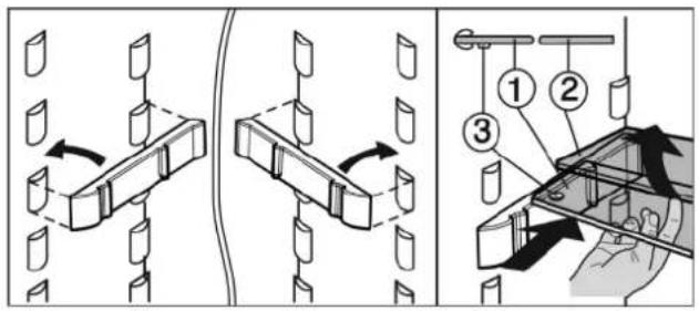 LIEBHERR CBNesf3733 - Teilbare Abstellfläche verwenden - 1
