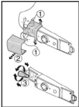 LIEBHERR CUsl 2811 Comfort - Wenn die Lampe defekt ist, diese auf folgender Weise auswechseln: - 1