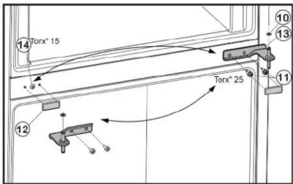LIEBHERR CUef 3311 Comfort - Mittlere Lagerteile umsetzen - 1