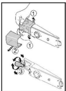 LIEBHERR CTP 2521 Comfort - Wenn die Lampe defekt ist, diese auf folgender Weise auswechseln: - 1