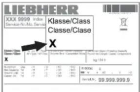 LIEBHERR GKV5790 - Klimaklasse - 1