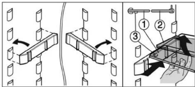LIEBHERR EK 2314 - Teilbare Abstellfläche verwenden\* - 1