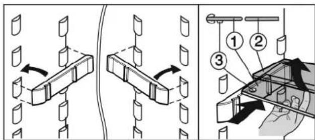 LIEBHERR IKB 2810 - Teilbare Abstellfläche verwenden\* - 1