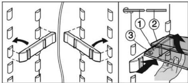 LIEBHERR IKB 2664 - Teilbare Abstellfläche verwenden\* - 1