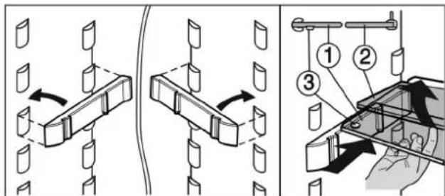 LIEBHERR IK 3414 - Teilbare Abstellfläche verwenden\* - 1