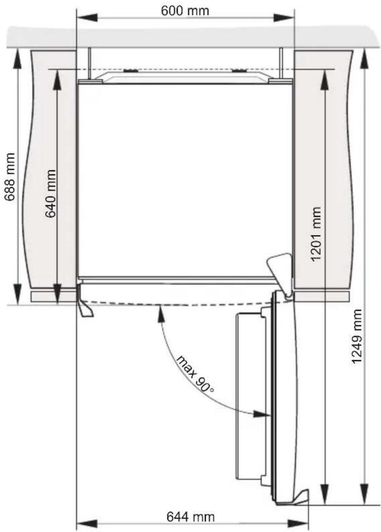 GORENJE FN6192 - Installation des Geräts - 3