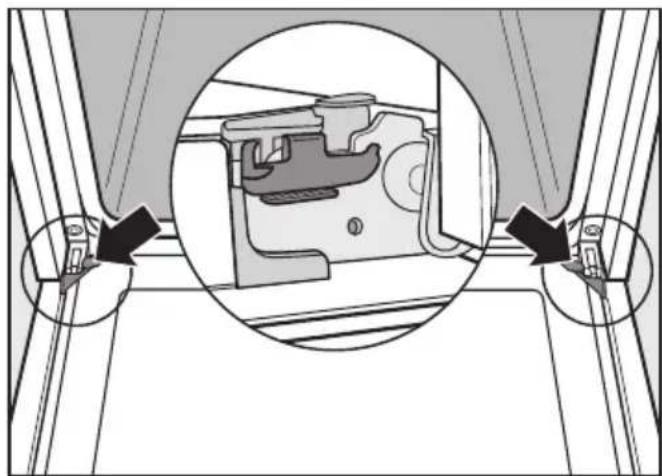 MIELE H 5688 - Tür abnehmen - 1