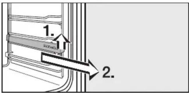 MIELE H 5688 - FlexiClip-Vollauszüge herausnehmen - 1