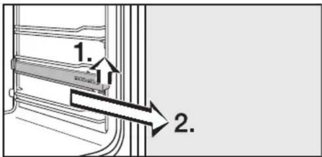 MIELE H 5688 - FlexiClip-Vollauszüge versetzen - 1