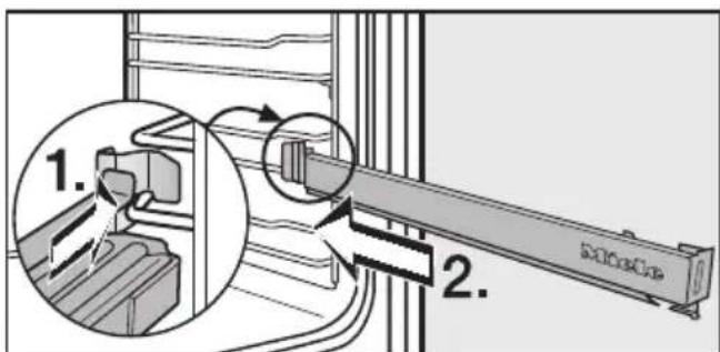 MIELE H 5688 - FlexiClip-Vollauszüge einbauen - 1